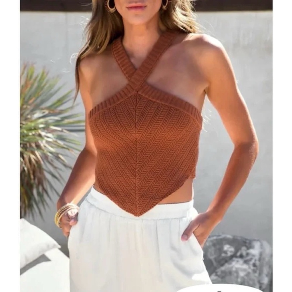 Vici Nala Cotton Knit Top